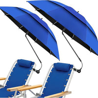 Outdoor Sun Umbrella UV Protection Fishing Camping Folding Beach Chair Umbrella Clamp Umbrella