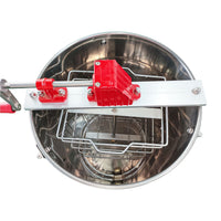 Manual Stainless Steel 2-Frame Honey Extractor with Tripod Stand