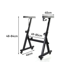 Z shape Frame Keyboard Stand Sturdy Z-Style Keyboard Holder Non-Slip Foam Musical Equipment for Rehearsal Room