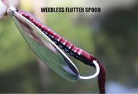 赛高新品 挡草大铁片铁片钩鱼钩 假饵硬饵路亚饵 Flutter spoon