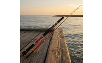 150# Rating Casting Boat Fishing Rod Solid Tip Handle Fishing Rod Reel Seat Inserted Joint for Anglers