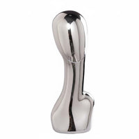 Mannequin Head Reflective Finish Display Head Smooth Surface Hat Display Mannequin for Clothing Store