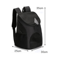 Foldable Pet Backpack Breathable Feline Backpack Carrier Easy to Clean