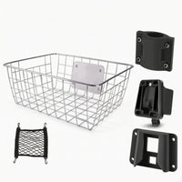 Bike Basket with Mounting Bracket Lightweight for Folding Bikes