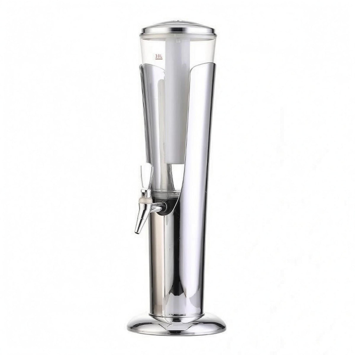 Beer Dispenser Cylindrical Beverage Dispenser Large Capacity Drinkware for Party