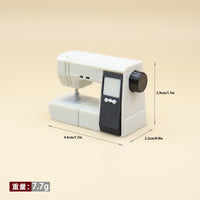 Miniature Sewing Machine Model for Dollhouse