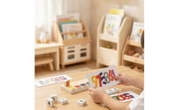 Early Learning Color Sorting Toy with Cards Double-Sided Number Matching Game Smooth Counting and Matching Game Preschool for Toddlers