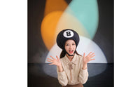 Soft Billiard Ball Mask Padded Billiard Ball Mask Lightweight Headwear Oversized for Partygoers