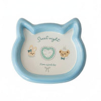 Ceramic Feline Bowl Dishwasher Safe Feline Food Dish Safe of Harmful Substances