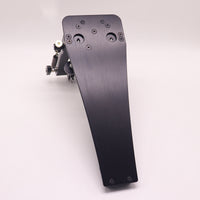 All-Black Brushed Double Bass Drum Pedal for Drum Kits