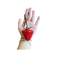 Berry Resin Keychain, Cute Bag Charm, Purse Decoration, Gift