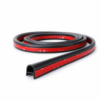 Universal Car Rubber Seal Strip, Door Seal Strip for Cars, Waterproof Soundproof Door Seal, Rubber S - Flat Bottom Large D-type