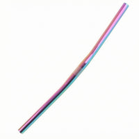 Smooth Cylindrical Straight Cycle Handlebar Printed Markings 25.4 Mm Handlebar Lightweight