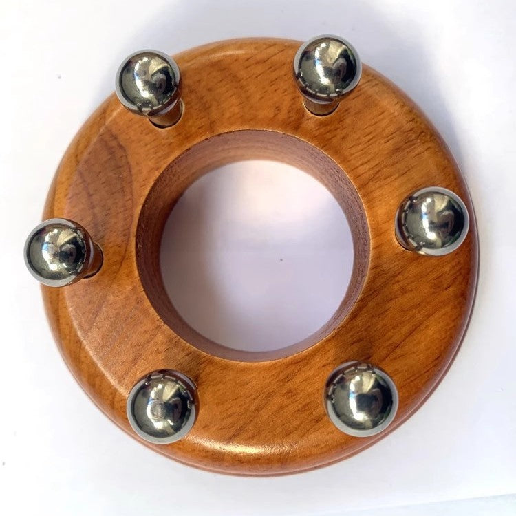 304 Stainless Steel Ring Massager with Gua Sha Board