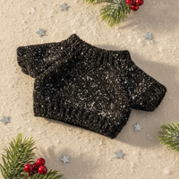 20cm Cotton Doll Knitted Sweater Christmas Deer Head Pattern