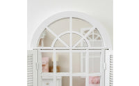 1:12 Scale Window Model European Style Dollhouse Window with Shutters House Decoration for Diorama