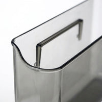 Bathroom Shelf Storage Wall Mounted Organizer, Cosmetics Box Transparent, No Drill Installation for Makeup Holder