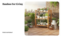 Multi-Tier Plant Stand Floor-Standing Tiered storage spaceSaving Design sturdy Duty for Gardeners, Renters