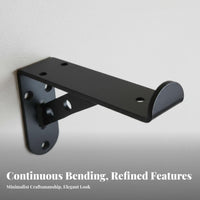 Heavy-Duty Lipped Bracket High Load-Bearing Capacity Shelf Support for Warehouse