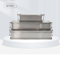 肉砖模具盒不锈钢肥牛盒方砖不锈钢压肉模具猪牛羊肉卷成型冻肉