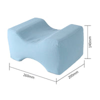 Knee Positioning Cushion Light Blue Side-Lying Cushion Hypoallergenic