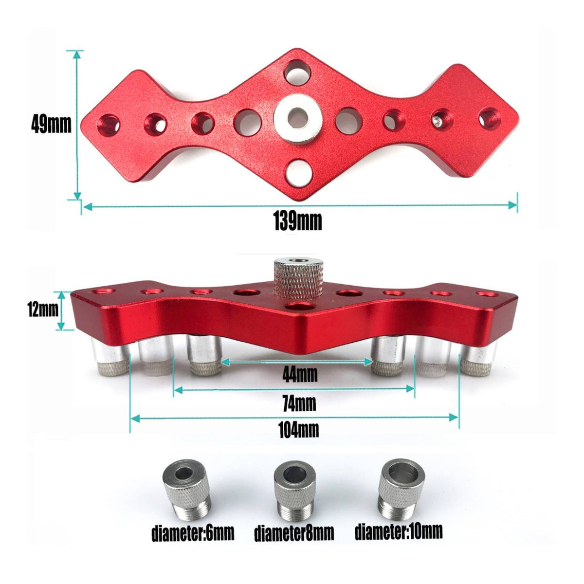Portable Wood Positioning Tool Accurate Scale for Carpenters