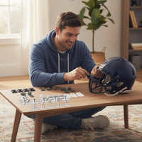 Metal Helmet Repair Kit with J Clips Replacement Helmet Repair Kit with Screwdriver Plastic Heavy-Duty for Athletes