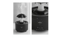 Umbrella Humidifier Decorative Rain Vapor Humidifier Vaporizer Compact Mist Maker Modern for Bedroom, Living Room
