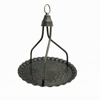 Turkish Coffee Tray Loop Handle Tray Stand Set Traditional Motifs