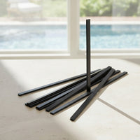 33 Pieces Pool Liner Locking Strips Resilient Components Waterproof for Above Ground Pools