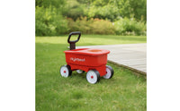 Push Cart Rideplay Vehicle Easy to Clean Push Toy with Handle for Young Children, Playroom