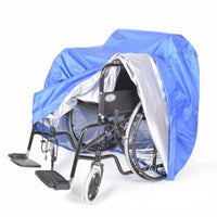 Waterproof Wheelchair Cover Drawstring Hem Rain Guard Sun Protection for Home