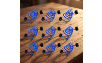 9 Pieces Wind Instrument Brush Flexible Tube Brush Compact Brushes Nettoyage for Teachers