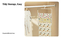 coiled Blanket Hanger Multi-Functional Closet Organizer Space-Saving for Parents