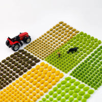 117 Pieces Model Grass Clumps Easy Scene Decoration Miniature Weeds Clump