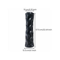 Plastic Imitation Ceramic Vase Lightweight Home Decoration Shatter Resistant