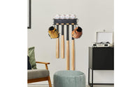baseballs rod Wall Mount Space Saving Wall Mount baseballs rod Holder Easy to Install Dugout Organizer Rack for Coaches, Sports Fans, Garage