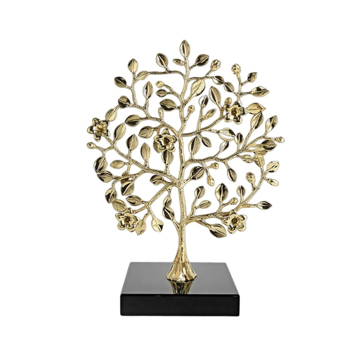 Decorative Tree with Base Modern Sculpture Tabletop for Entryway