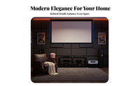 Amplifier Stand Stable Structure Home Theater Equipment Shelf Space-Saving Stereo Component Cabinet for Audiophiles, Living Room