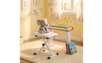 Folding Keyboard Stool Foldable Keyboard Stool with Padded Seat Foldable for Music Studio, Stage