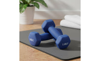 Cast Iron Dumbbell Floor Friendly Hex Dumbbell Non-Slip Hand Weight for Gym