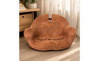 Meditation Cushion Ergonomic Floor Cushion with Backrest Posture-Supporting Cushioned Mat for Meditators