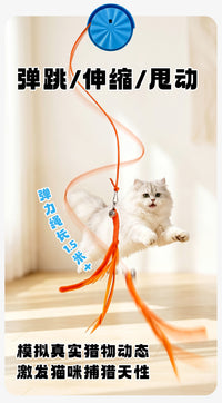 APF Electric Cat Toy with Door Clip, Interactive, ABS, 270g