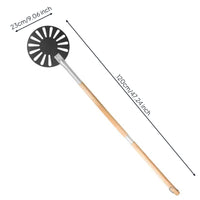Pizza Peel Round Utensil Heavy-Duty for Outdoor Kitchens, Home Bakers