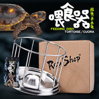 304 Stainless Steel Tortoise Food Bowl and Water Dish