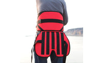 Fishing Waist Belt with Seat Cushion Adjustable Fishing Fight Belt with Rod Holder Heavy-Duty Waist Rod Support Holder for Fishermen