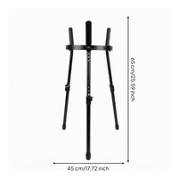 Hand Drum Stand Foldable Adjustable Drum Stand Portable Instrument Support