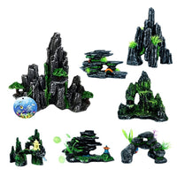 Chinese Style Resin Rockery Aquarium Ornament