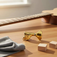 6 Pieces Winged Guitar Tuner Metal Alloy Musical Instrument Part