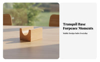 Beech Wood Sushi Holder | Smooth Polished Finish, Sushi Presentation Block, for Home Dining